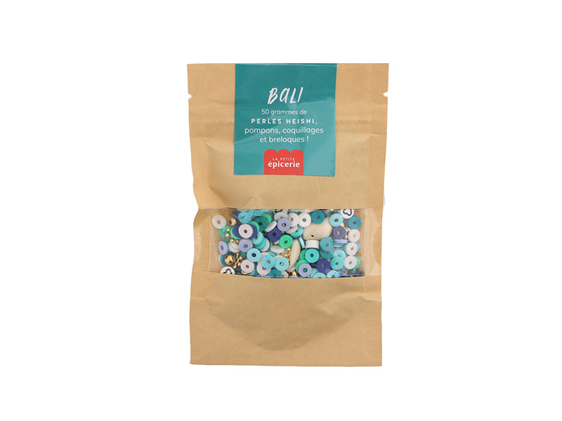 Achat Mélange de perles heishi et de breloques - Bali