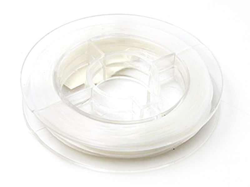 Achat 10 m de fil élastique transparent pour création de bijoux -  0,8 mm