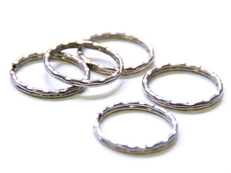 achat 1 anneau à porte clefs - cranté