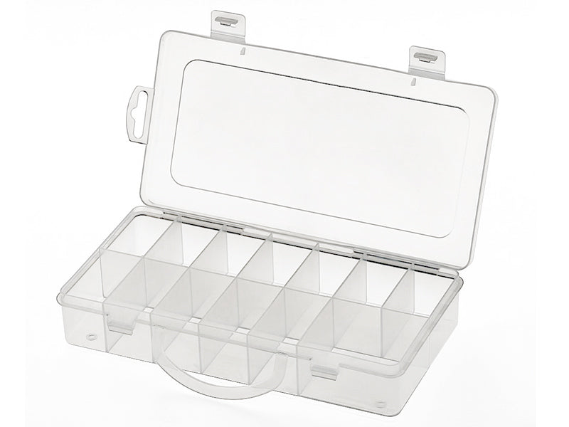 Achat Boite de rangement pour perles - 13 compartiments - 23,5 x 12 x 4,1 cm